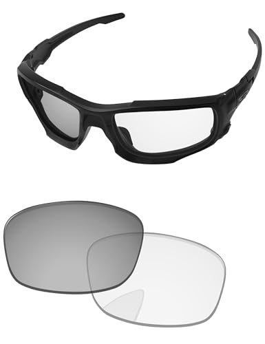 Image of Replacement Lenses for Oakley Si Ballistic Shocktube OO9329 Sunglass - Precision Fit, UV Block & Impact Resistant