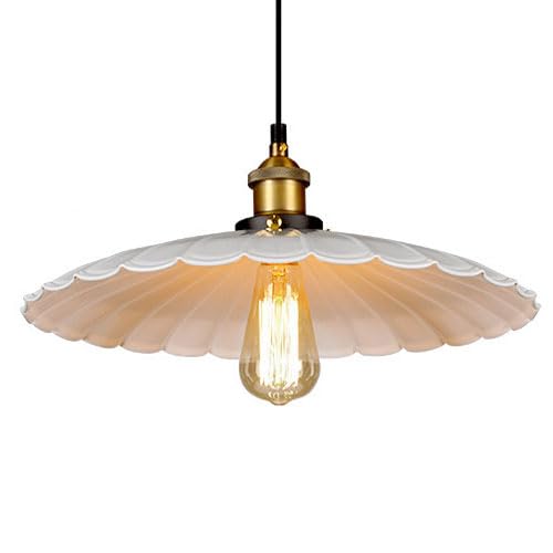 Personalized Umbrella-shaped Pendant Lamp, Nordic Industrial Style Iron Chandelier, E27 Light Source Single-head Hanging Light, Kitchen Island Corridor Decoration Light Fixtures