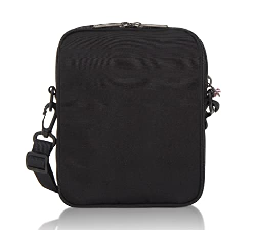 American Tourister Unisex Kris 01 Vertical Sling Bag Cross Body Bag (Small, Black) 2 31mP9FmBYLL. SL500