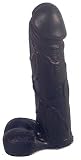 PECKER PAL 6" 15 centimetri del pene Phallic Sapone cervo sesso gay cazzo Addio al nubilato (nero)