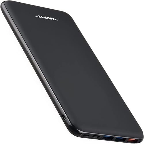 MOFIT PD3.0 Banco de Energía Portátil 26800mAh 22.5W, Cargador Rápido USB-C, Batería Externa Delgada con Funda - Compatible con iPhone 16/15/14, Samsung Galaxy, Motorola, Xiaomi, iPad (Regalo Ideal)