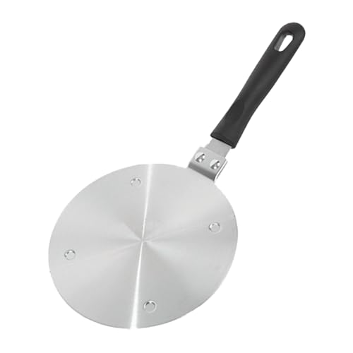 Placa difusora | Convertidor de placa de inducción | Adaptador de inducción de cocción, placa de cocción a fuego lento - Placas de conducción de calor de acero inoxidable con mango para estufa, leche