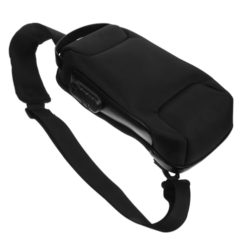 Sac à bandoulière homme étanche oxford sac voyage sling pratique usb
