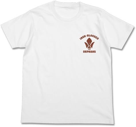 Amazon コスパ 機動戦士ガンダム 鉄血のオルフェンズ 鉄華団 Tシャツ White Mサイズ アニメ 萌えグッズ 通販