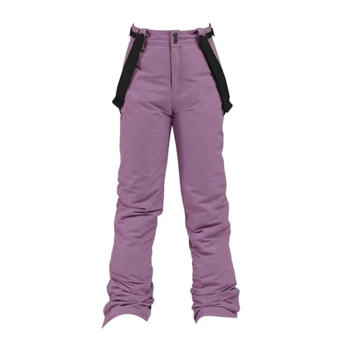 Pantalones de esquí para mujer, talla grande, pantalones de nieve para hombre, impermeables, pantalones de esquí para hombre con tirantes, pantalones funcionales, tallas grandes, pantalones de esquí - imagen 4