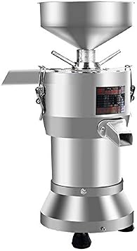 Commercial Stainless Steel Funnel Slurry Self-separation Pure Copper Core Motor Attrition Mill Soymilk Machine 110V