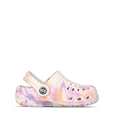 Hot Tuna Kids Cloggs Childrens White Swirl 2 UK Child