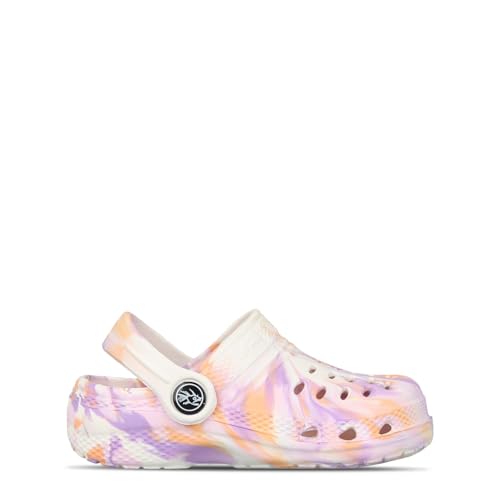 Image of Hot Tuna Kids Cloggs Infants White Swirl 9