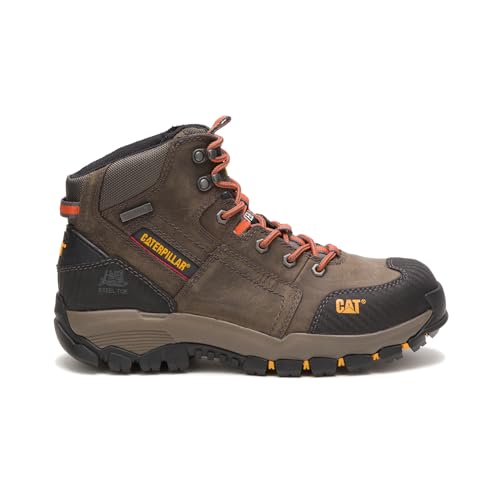 CAT Men's Navigator Mid 6 Inch Waterproof Steel Toe Boot