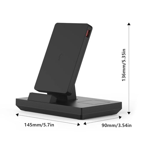 Base de carga para GPW3 y G502X con 4 puertos USB Tipo C integrados 5