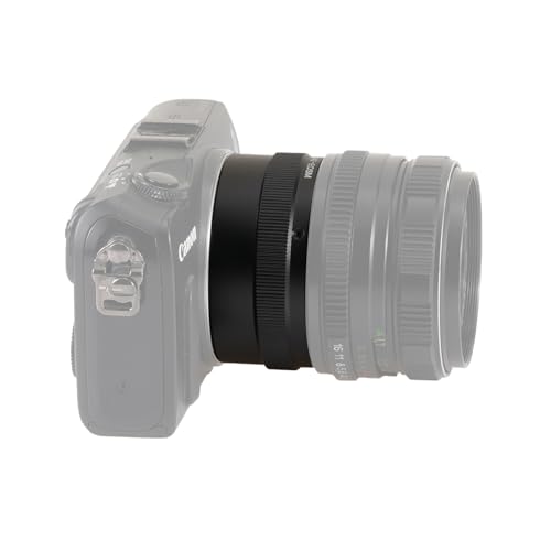 [NEW Version] Adaptador de lente M42 a EOS M, Hersmay Adaptador de lente M42 para cámara con montura EOS M compatible con Canon EOS M M1 M2 M3 M5 M6 M10 M50 M100 M200, M50 Mark II, M6 Mark II miniatura 6