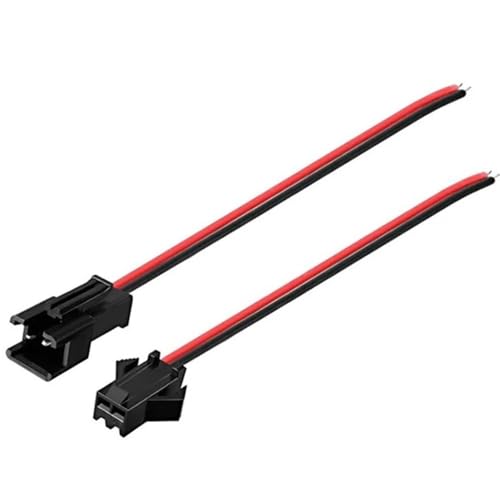 Conector de 2 pines de 20 cm evita desconexiones en drones FPV de carreras