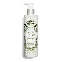 Sisley Paris Eau de Campagne Bath and Shower Gel - 250 mL - Gentle, Creamy, Foaming Body Cleanser with Botanical Extracts