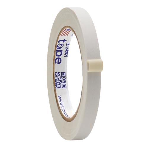 Image of WOD GTC12 Gaffer Tape, White Low Gloss Finish Film, 1 /2 inch x 60 ft. (Pack of 96) Residue Free, Non Reflective Cloth Fabric, Secure Cords, Water Resistant, Photography, Filming Backdrop