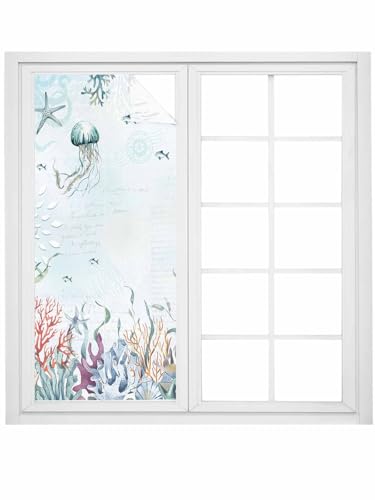Vinilo decorativo para ventana Blue 17.7x78.7 in miniatura 2