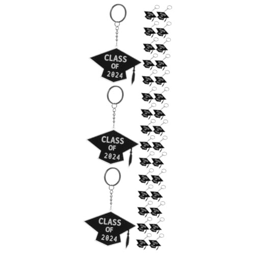 Porte-clés de remise des diplômes en acrylique pour décoration de fête et souvenir