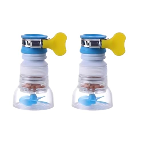 Image of DIVAYANSHI Tap Filter for Kitchen Sink - Tap Shower & Water Tap Nozzle, Multipurpose Tap Filter Nozzle for Kitchen, Bathroom & Handwash, gardening, Durable & Splash-Proof (Pack of 2)