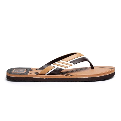Image of YUKI Men Slippers | Stylish Hawai Chappal Rubber Flip Flops Slippers, Comfortable & Ultra-Light, Waterproof Non-Slip Thong