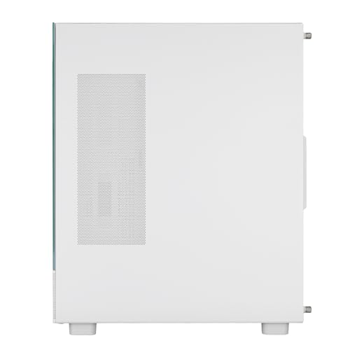 Image of Silverstone Technology Lucid 04 Panoramic Micro-ATX Chassis with a Striking 270 Field of View, SST-LD04-W-ARGB
