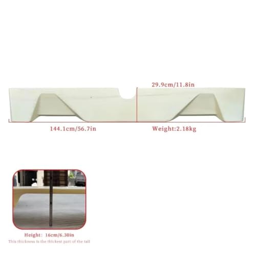 Aileron de queue arrière en ABS pour toit de Dodge RAM 1500 TRX