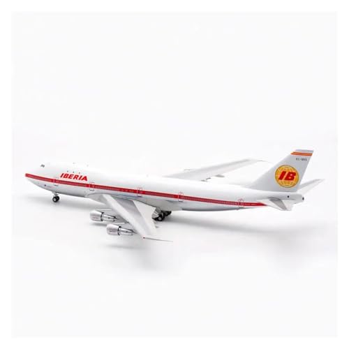 Avión Iberia B747-200 modelo a escala para decoración de despachos 2
