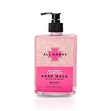 MAD Beauty All Hands Hand Wash (500 ml), Raspberry & Honeydew Hydrating Gel Hand Soap, Uplifting Bur