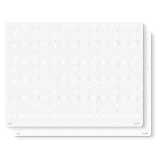 Notsu Dot Grid Notepads 8.5 x 11 inch, 2 Pack
