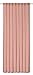 Produktbild Elbersdrucke Gardine mit verdeckten Schlaufen Air 14 rosa halbtransparent 255x140cm 201838 Vorhang für das Wohnzimmer Schlafzimmer Küche Flur Kinderzimmer