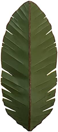 Banana Leaf 3 Light Tall Sconce - Natural Green