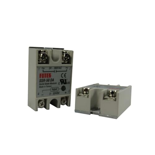 Relais industriel SSR-50DA 50Amp à commutation silencieuse et rapide