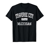 Traverse City Michigan MI Vintage T-Shirt