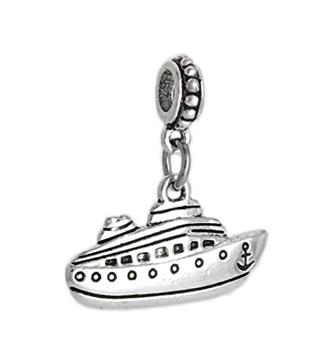 Dangle Cruise Boat/ship Charm for Bracelets