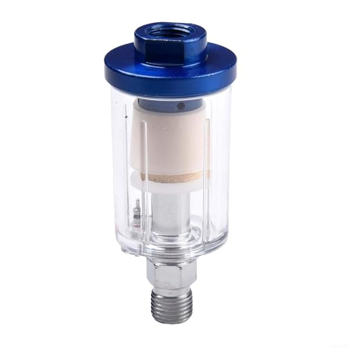 Pneumatische Werkzeuge Öl Wasserabscheider Filter und Luftregler Manometer für Airbrush Standard 1/4 Gewinde Design (A)