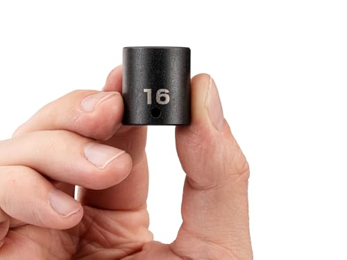 Image of TEKTON 1 /4 Inch Drive x 16 mm Shallow 6-Point Impact Socket | SID02116