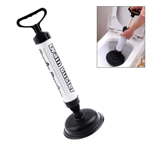 AURSTORE BASA Déboucheur à ventouse, Déboucheur ventouse de canalisation pour WC, Toilette, Dégager le Blocage des Tuyaux (Noir)