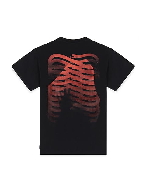 PROPAGANDA Ribs Suspiria T-Shirt haut col rond en tissu premium