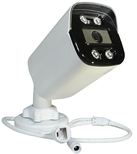 Caméra réseau filaire PoE IP 3MP 3.0MP haute résolution de surveillance de sécurité 2.8mm grand angle vision infrarouge infrarouge vision nocturne étanche IP66