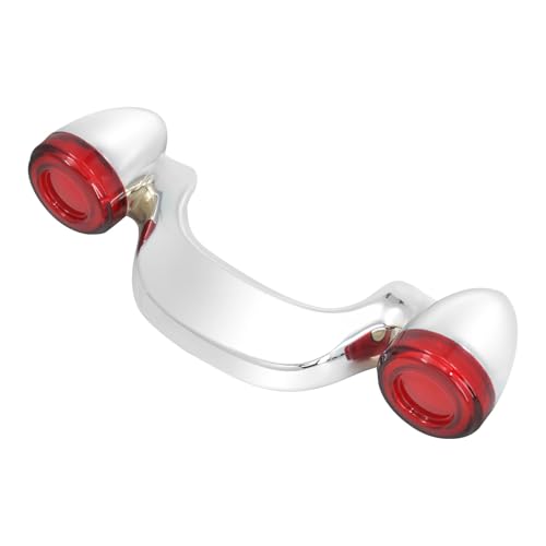 Clignotant arrière moto à LED haute visibilité avec support de plaque pour Street Glide