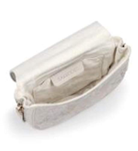 Sakroots Womens Seni Saddle Bag, Latte Waterfall3