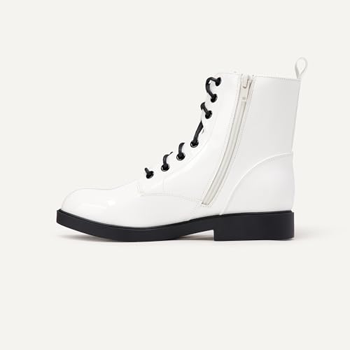 Bottes de combat fille Amazon Essentials avec fermeture éclair pratique