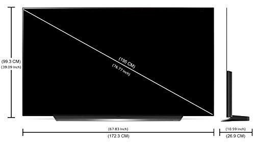 Image of LG 195 cm (77 inches) 4K Ultra HD Smart OLED TV 77CXPTA (Dark Steel Silver)