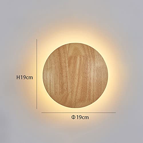 Lámpara de pared nórdica para interior y pasillo con luz LED creativa 6