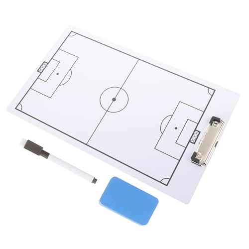 Abaodam 1 Set Handball Competition Board Match Board for Lightweight and Design Easy to Clean with Whiteboard Markers for Training and Strategy Analysis