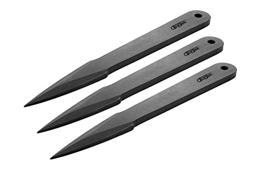 ACEJET CRUSHER SHADOW Steel Throwing Knives - Set of 3