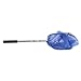 Baglaum 4X Portable Telescopic Scoop Net Table Tennis Ball Picker Net Table Tennis Ball Picker Container Training Tool for Ball, Blue