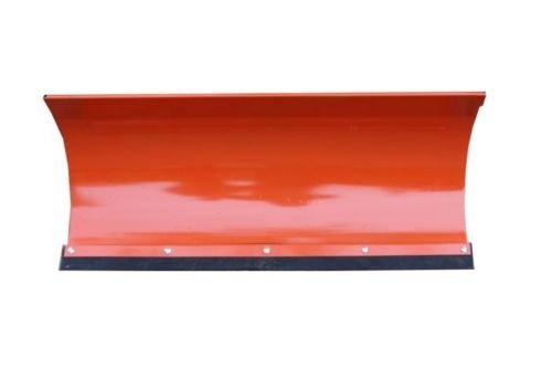 Schneepflug Räumschild Universal Schneeschild für Einachser und Rasentraktor Orange / 200 x 40 cm / 3 Stufen verstellbar