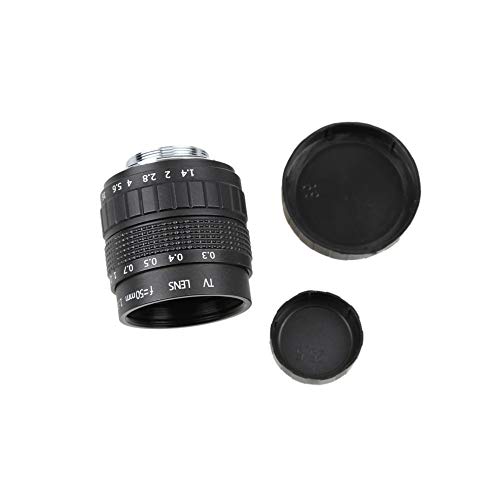 50mm F1,4 CCTV TV Filmobjektiv Mit C Fassung Und Makroring Kompatibel Für Samsung NX-Kamera NX1000 NX210 NX20 NX200 NX11