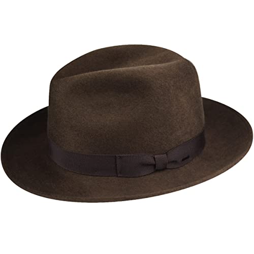 Bailey Of Hollywood Criss Fedora Bitter Chocolate, Medium #TOP5