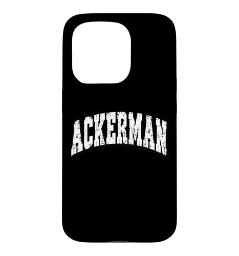 Ackerman Case for iPhone 15 Pro