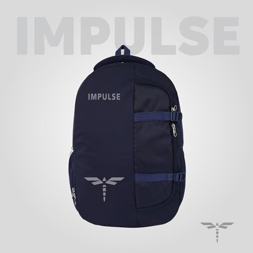 Image of Impulse IMP Omega 45L Laptop Backpack /Office Bag /School Bag /College Bag /Business Bag /Travel Backpack Water Resistant Fits Up to 16 Inch Laptop with 1 Year Warranty